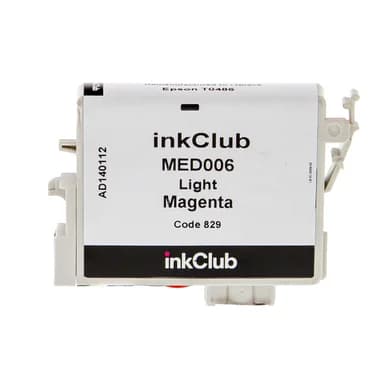 inkClub Mustepatruuna vaalea magenta, korvaa Epson T0486 MED006 Vastaa: T0486