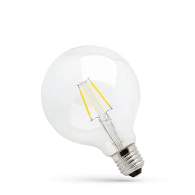 Spectrum LED E27 LED Globe lamppu Kirkas 8W 4000K 1050 lumenia WOJ14341 Vastaa: N/A