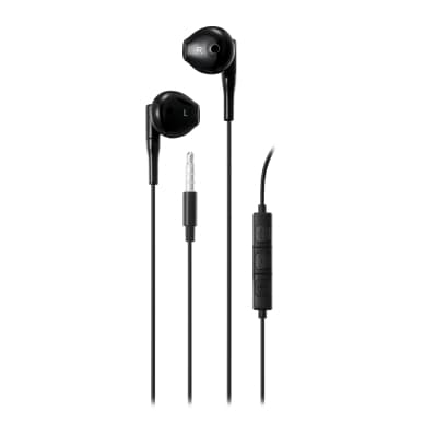 Streetz Streetz E130 Semi-in-ear kuulokkeet, 3.5 mm, mikrofoni, musta E130-BLK Vastaa: N/A