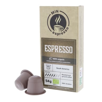 MIN espresso Espresso 10 kpl Espresso Vastaa: N/A