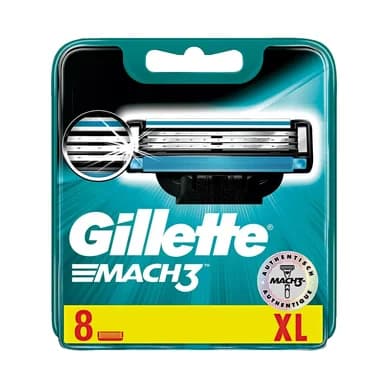 Gillette Gillette Mach3 8 kpl partateriä 7702018263783 Vastaa: N/A