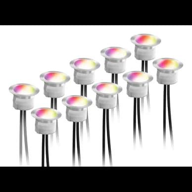 DELTACO Smart Home terassivalosarja, lämmin valkoinen/RGB, hopea SH-DLK01 Vastaa: N/A