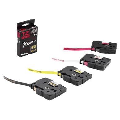 Brother Merkkausnauha Brother MK221 9mm, musta valkoisella pohjalla 4977766624831 Vastaa: N/A