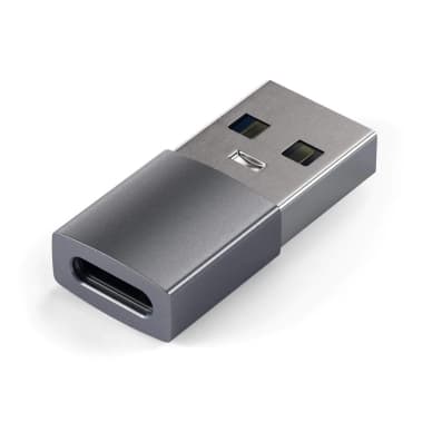 Satechi Satechi-sovitin USB-A – USB-C, Space Grey ST-TAUCM Vastaa: N/A