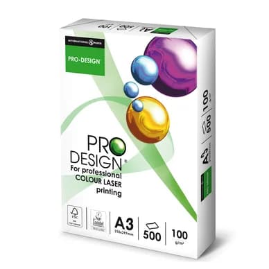 MultiCopy Pro Design, A3, 90g, rei'ittämätön, 500/pakkaus 7318826721737 Vastaa: N/A