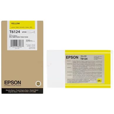 Epson Epson T6124 Mustepatruuna Keltainen T6124 Vastaa: N/A