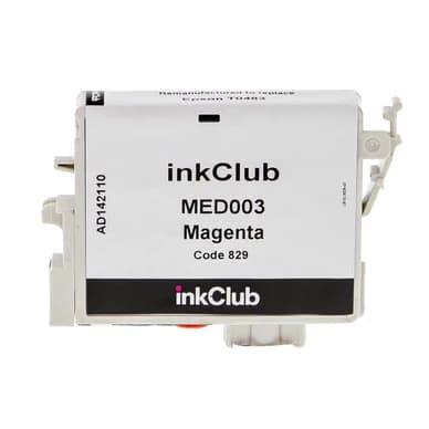 inkClub Mustepatruuna magenta, korvaa Epson T0483 MED003 Vastaa: T0483