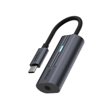 Rapoo RAPOO Adapter USB-C UCA-1002 USB-C to 3.5mm Audio Adapter 6940056114044 Vastaa: N/A