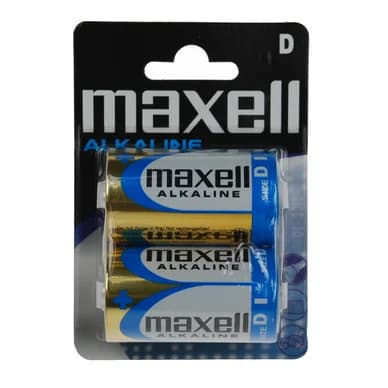 MAXELL Maxell Alkaline LR-20, D 2-P 774410 Vastaa: N/A