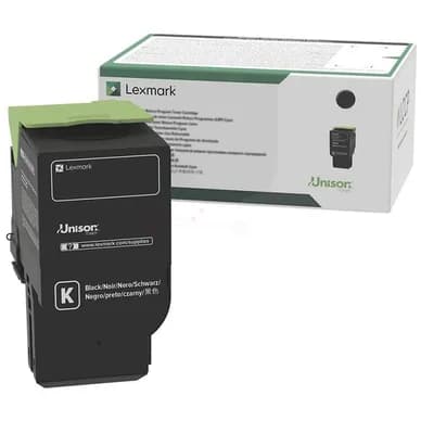 Lexmark Toner musta, 10 500 sivua 78C2UKE Vastaa: N/A