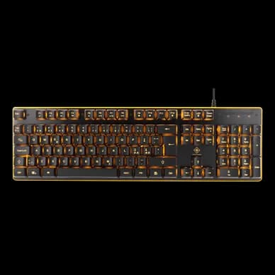 DELTACO Deltaco DK210 ‑pelinäppäimistö, LED, USB, Nordic 7333048027962 Vastaa: N/A