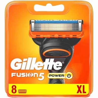 Gillette Gillette Fusion5 Power XL Parranajoterät, 8 Kpl 7702018852529 Vastaa: N/A