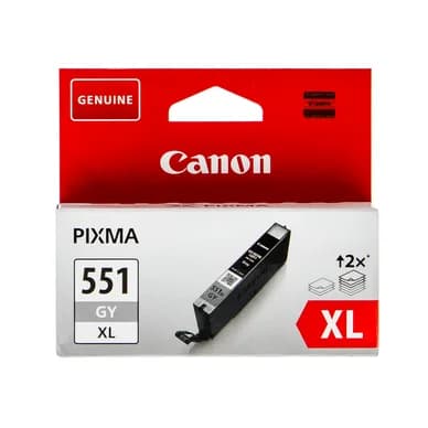 Canon Canon 551XL Mustepatruuna harmaa CLI-551GYXL Vastaa: N/A