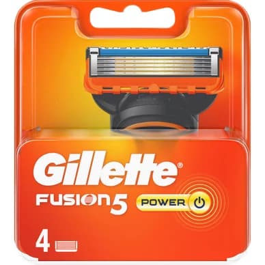 Gillette Gillette Fusion5 Power Parranajoterät, 4 Kpl 7702018852475 Vastaa: N/A
