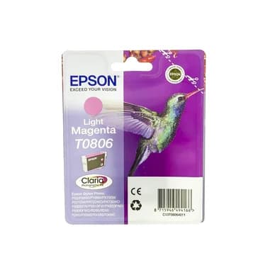 Epson Epson T0806 Mustepatruuna vaalea magenta T0806 Vastaa: N/A