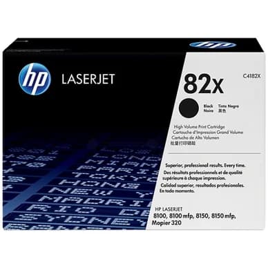 HP HP 82X Värikasetti musta C4182X Vastaa: N/A
