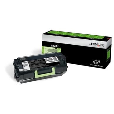 Lexmark Lexmark 522X Värikasetti musta 52D2X00 Vastaa: N/A