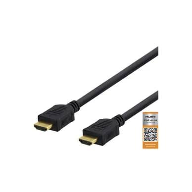 DELTACO DELTACO HDMI-kaapeli,v1.4+Ethernet,19-pin uros-uros,1080p,1m 7340004662051 Vastaa: N/A