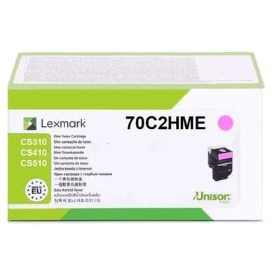 Lexmark Värikasetti magenta 3.000 sivua 70C2HME Vastaa: N/A