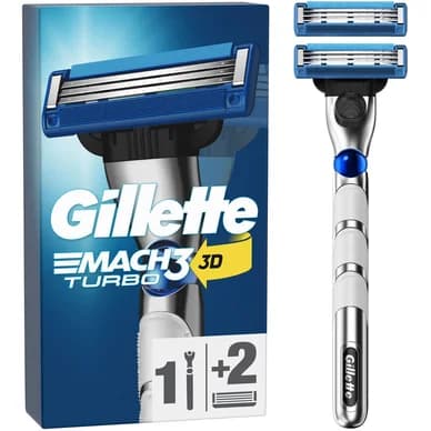 Gillette Gillette Mach3 Turbo partahöylä + 2 partaterä 7702018514472 Vastaa: N/A