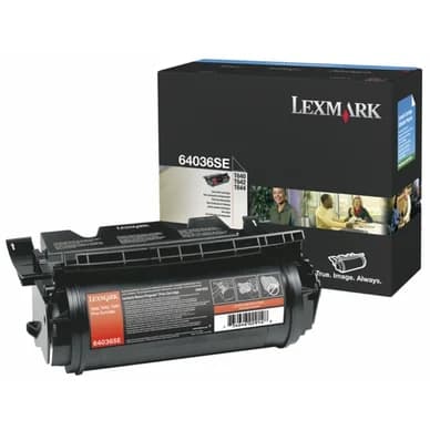 Lexmark Värikasetti musta 6.000 sivua 64036SE Vastaa: N/A