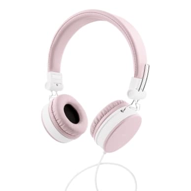 Streetz Streetz Kuulokemikrofoni, kokoon taittuva, 3,5mm, vaaleanpunainen HL-W202 Vastaa: N/A