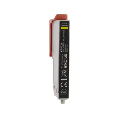 inkClub Mustepatruuna, korvaa Epson 26XL, keltainen, 700 sivua KEF029 Vastaa: T2634