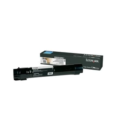 Lexmark Värikasetti musta 38.000 sivua X950X2KG Vastaa: N/A