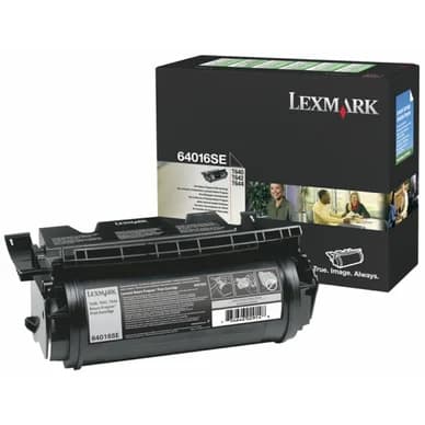 Lexmark Värikasetti musta 6.000 sivua return 64016SE Vastaa: N/A