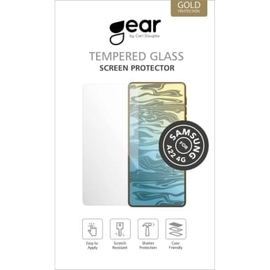 Gear GEAR-näytönsuojus 2.5D Samsung A22 4G 7319926612109 Vastaa: N/A