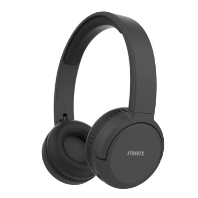 Streetz Streetz BT210 Bluetooth-kuulokkeet, mikrofoni, taitettavat, musta BT210-BLK Vastaa: N/A