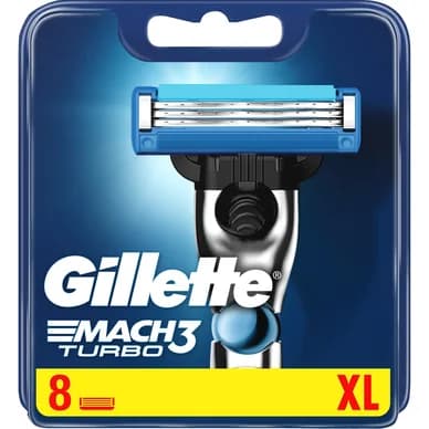 Gillette Gillette Mach3 Turbo x8 7702018465385 Vastaa: N/A