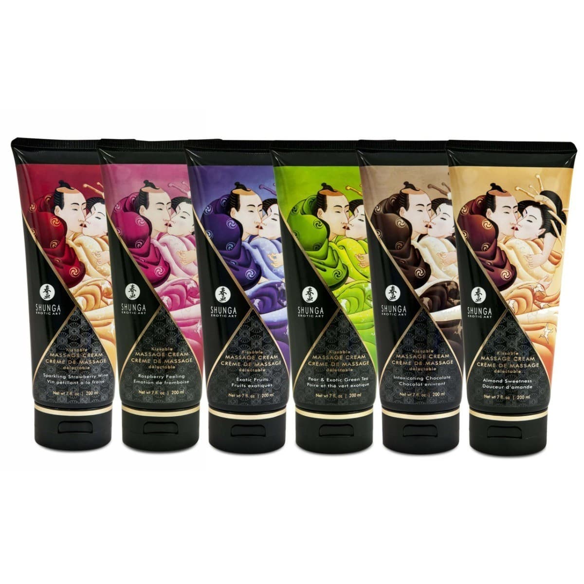 Shunga kissable - syötävä hierontavoide 200 ml