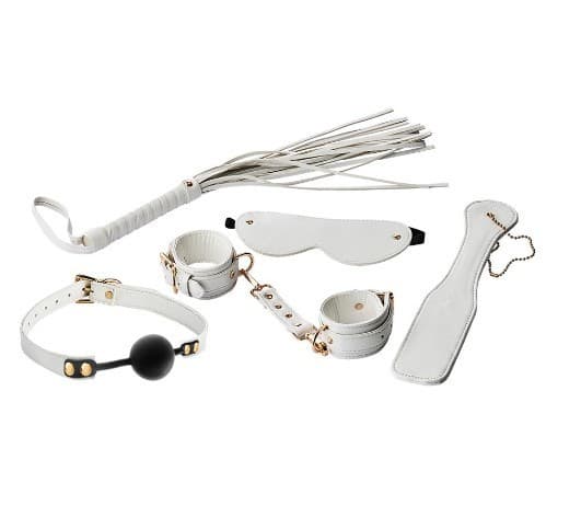 BLAZE ELITE VALKOINEN BDSM SETTI