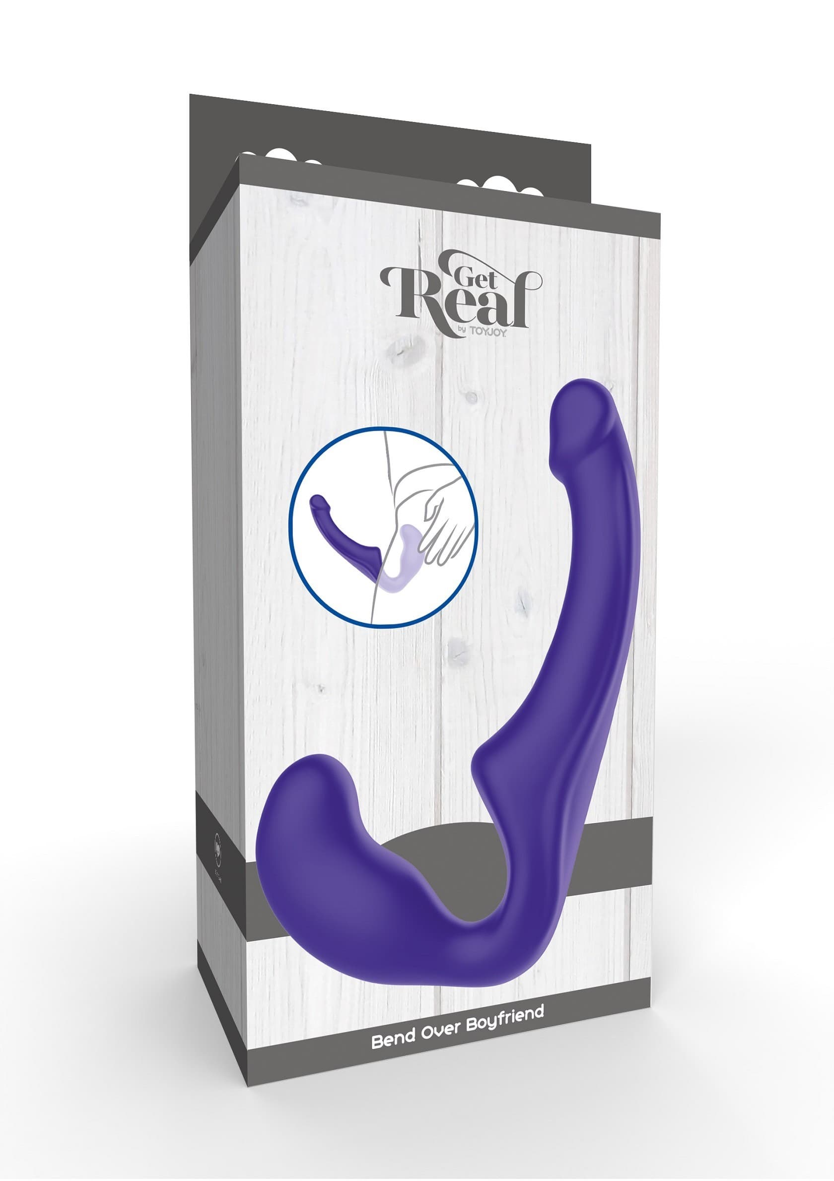 ToyJoy Get Real Bend Over Boyfriend Silicone – Koe uudenlainen nautinto ilman hihnoja!