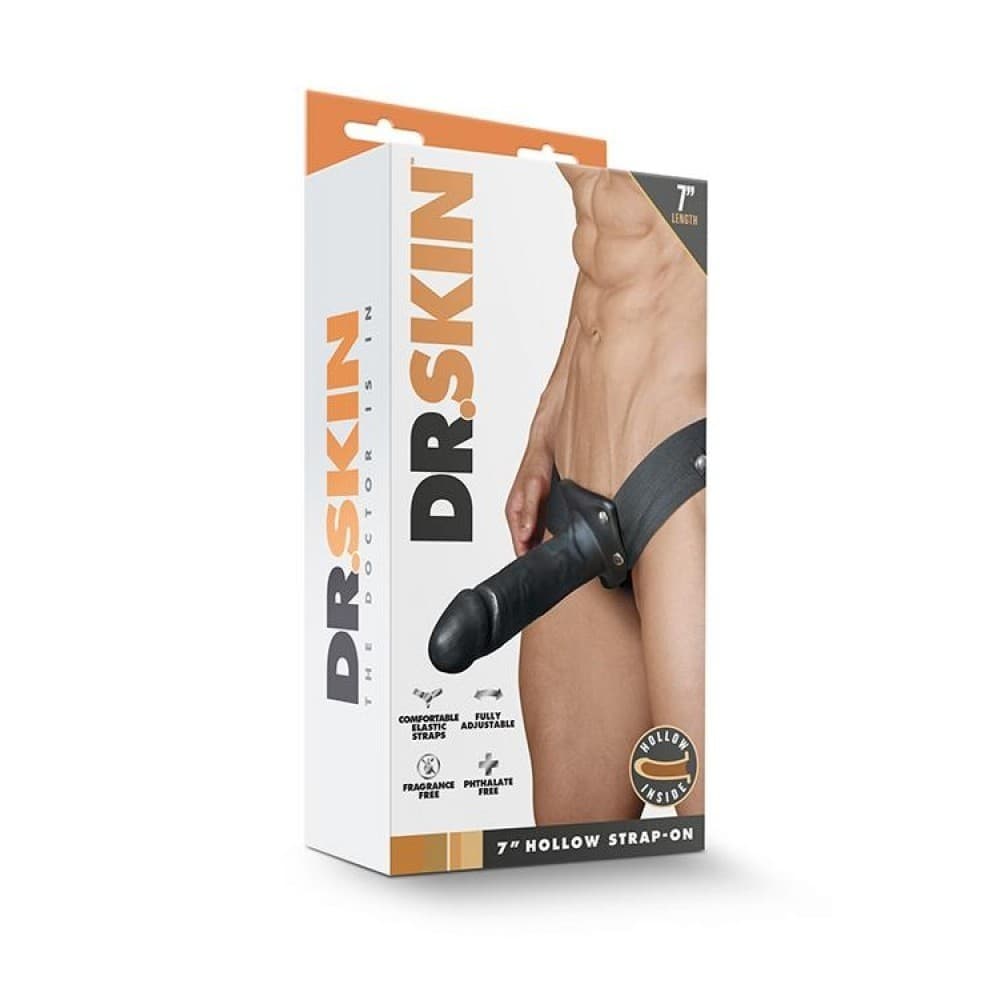 Blush Dr Skin 19 cm Hollow Strap On