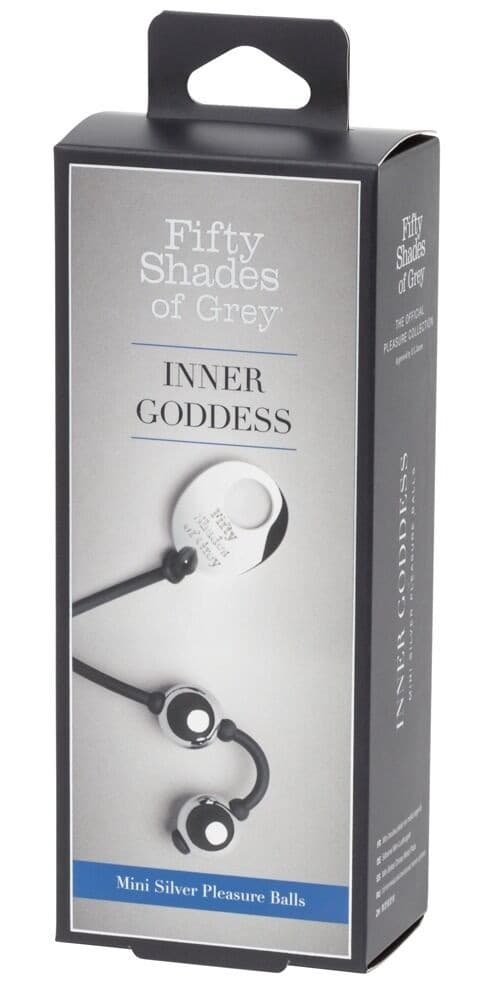 Inner Goddess Mini hopeiset nautintopallot – Fifty Shades of Grey