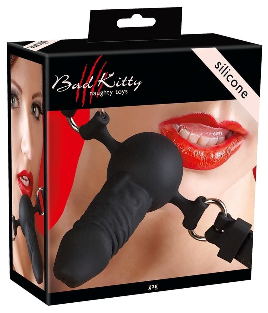 Dildon mallinen suupallo - Bad kitty