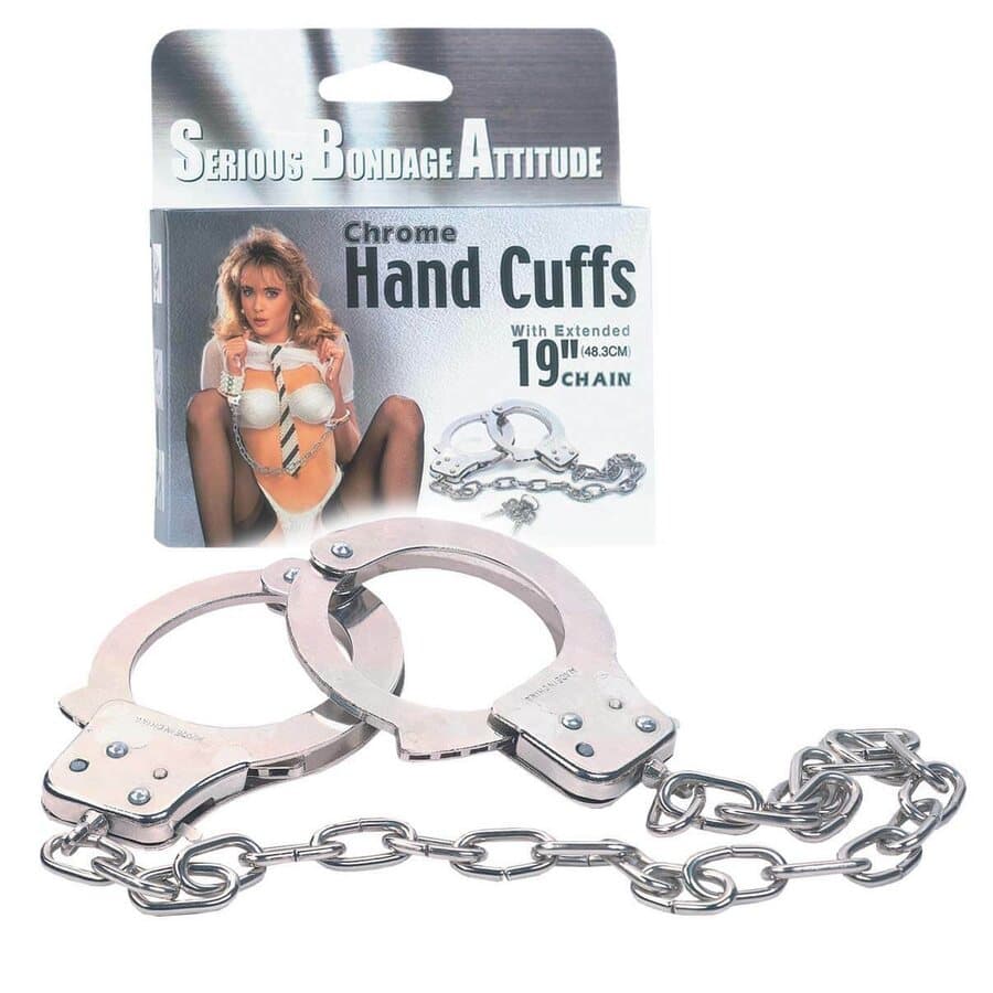 NMC Käsiraudat 48 cm ketjulla