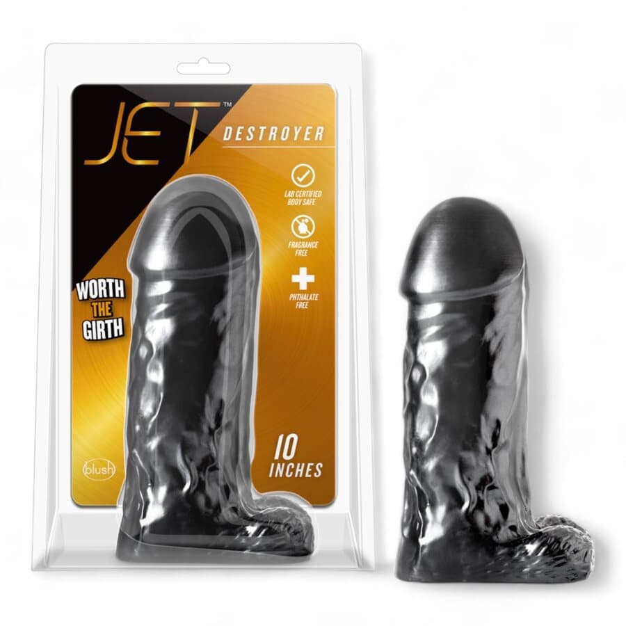 Blush Novelties Jet Destroyer Dildo 10 tuumaa