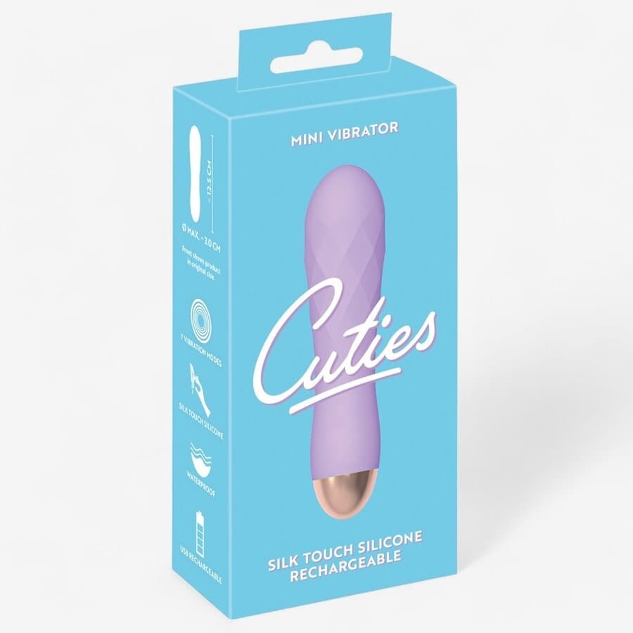 Cuties Diamonds Ladattava Mini‑Vibraattori – 7 Värinää