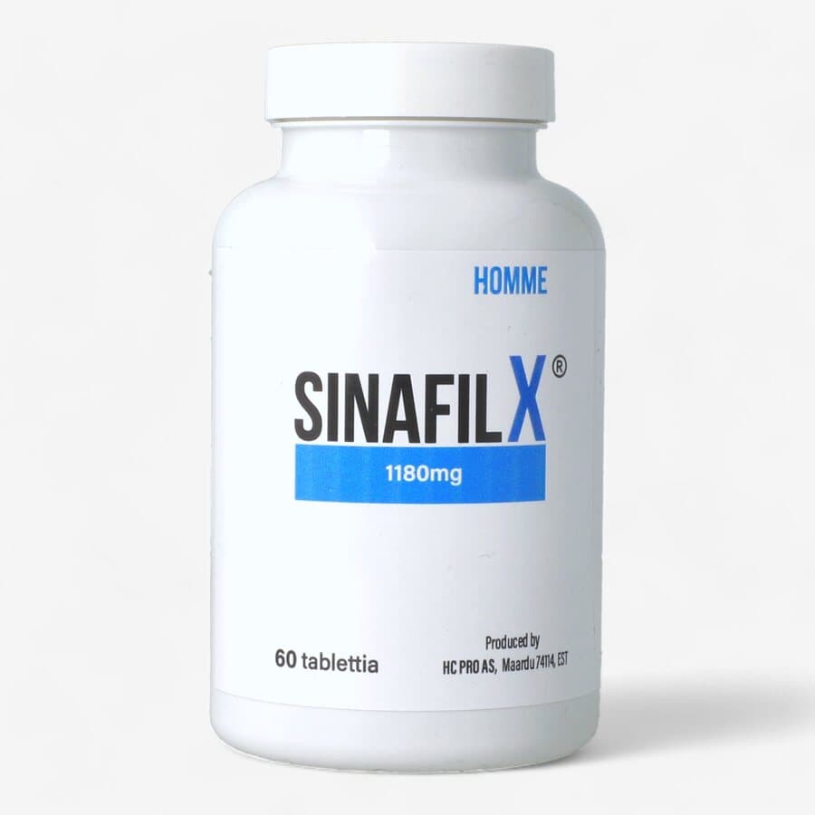 Sinafil X Homme Miesten Libidokapselit 60 kpl
