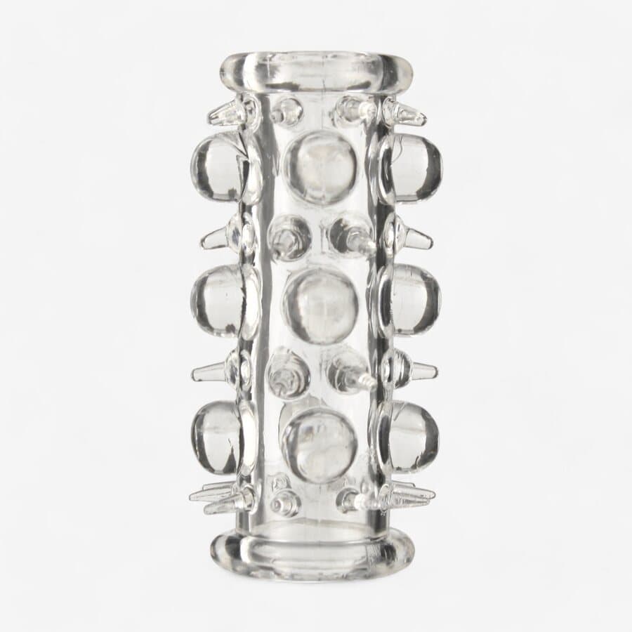 Nystyröity Penis Sleeve Holkki 8 cm – Tehostettu Nautinto