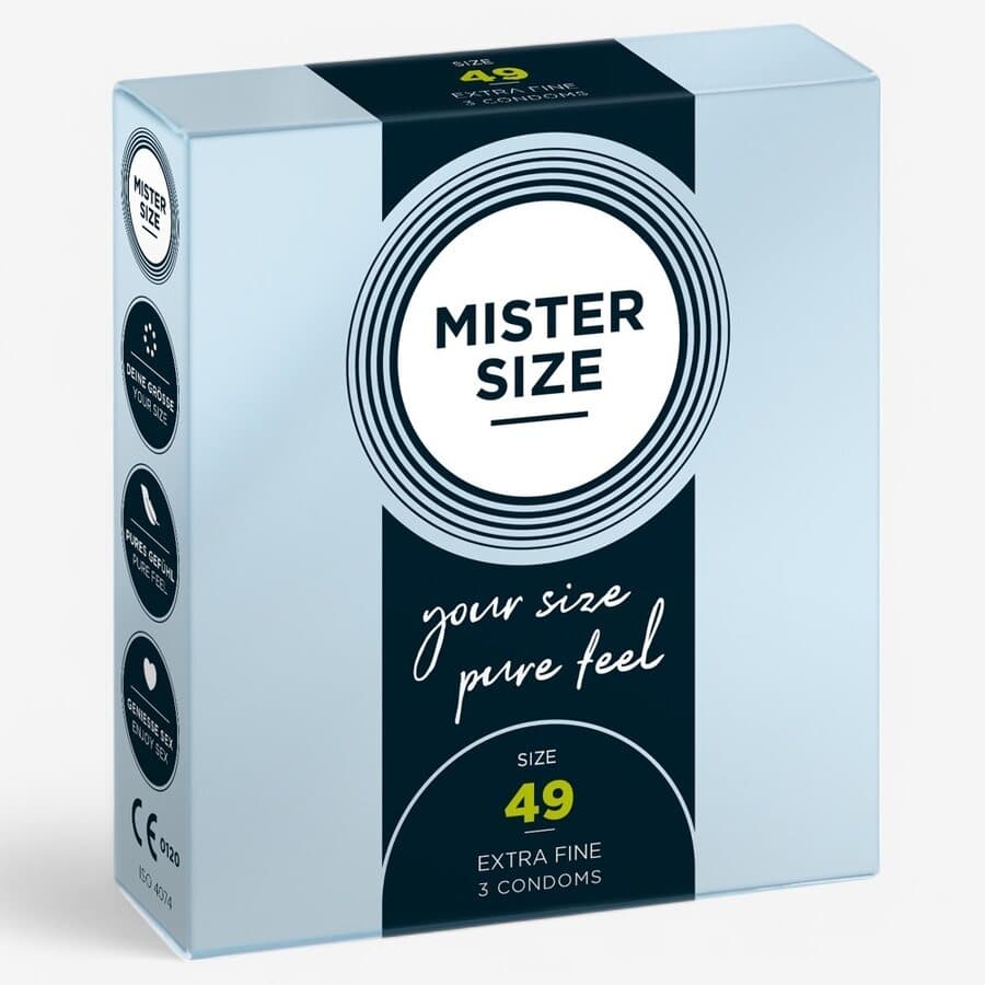 MISTER SIZE 49 mm kondomi – 3 kpl