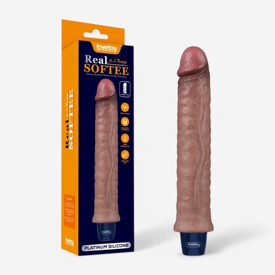 Lovetoy Real Soft Vibraattori 24.5 cm