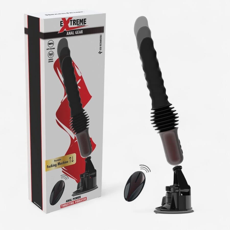 Hidden Desire ThrustMaster - Työntyvä Anaalivibraattori Kaukosäätimellä