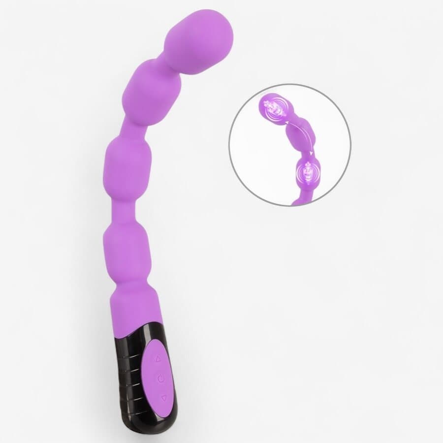 You2Toys High Beads Duo G&P Vibraattori – Kaareva ja Kahdella Moottorilla