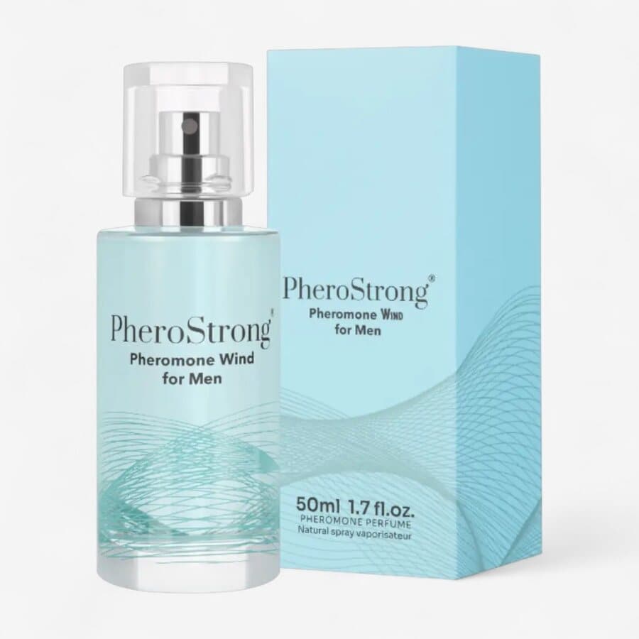 PheroStrong Vetovoima Miehille – Feromonihajuvesi Wind 50 ml