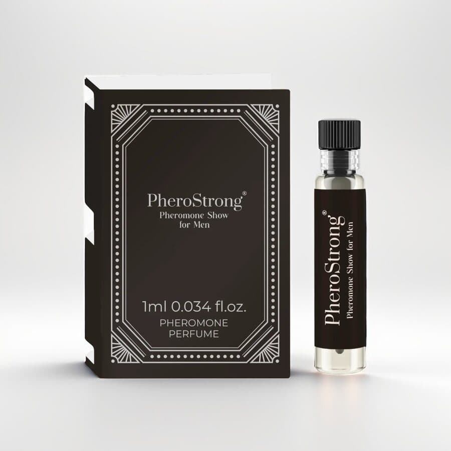PheroStrong Feromonihajuvesi Miehille Show – Vetovoimaa ja Karismaa 1 ml