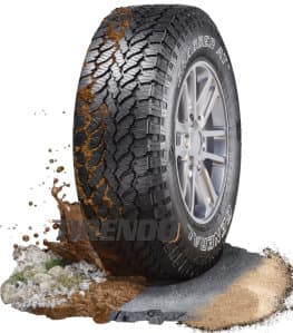 General GRABBER AT3 ( 245/70 R17 114T XL, vannealueen ripalla )
